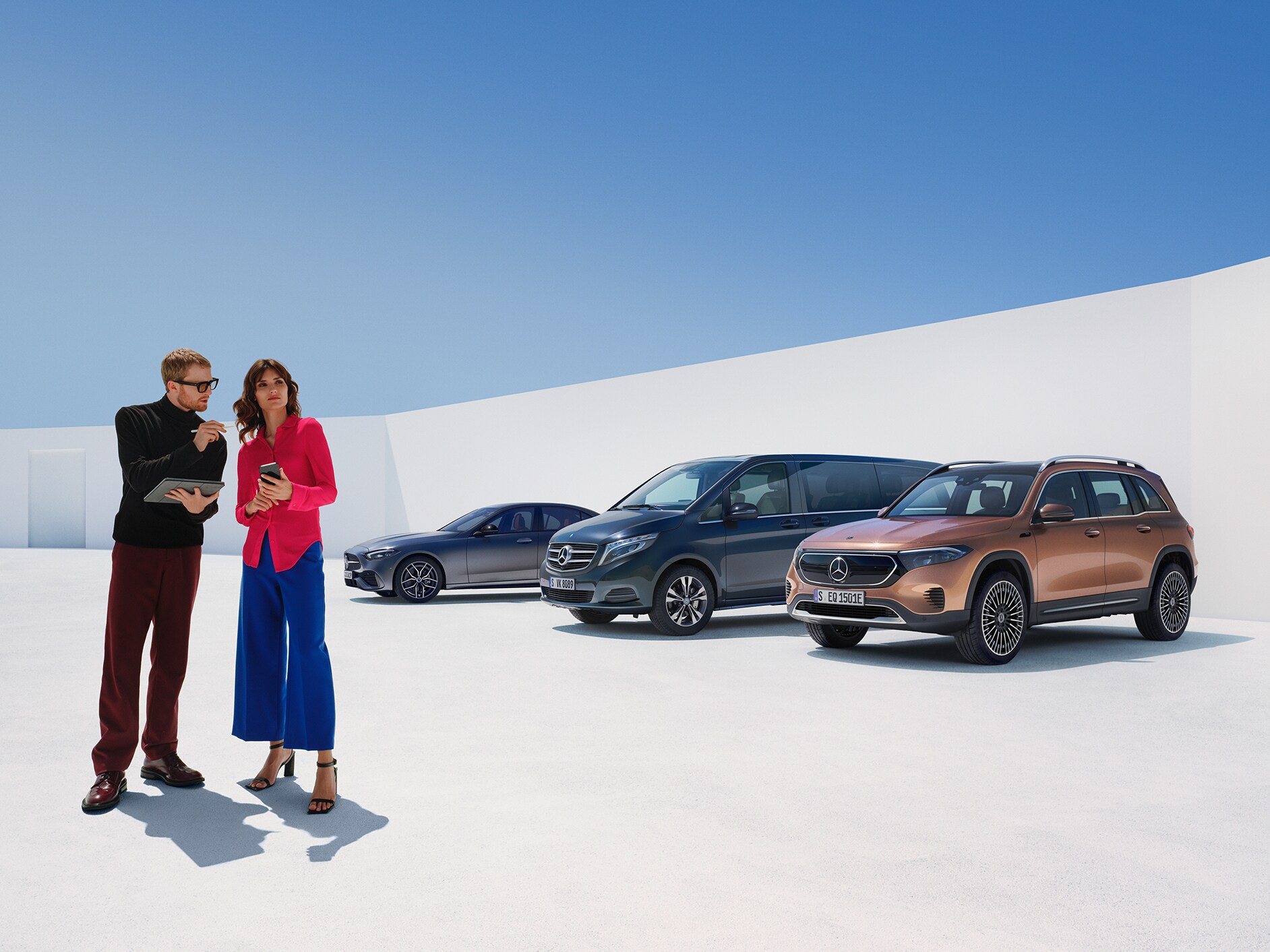 La diagnosi del veicolo da remoto fa parte dell'equipaggiamento di serie dei Digital Extras di Mercedes-Benz.