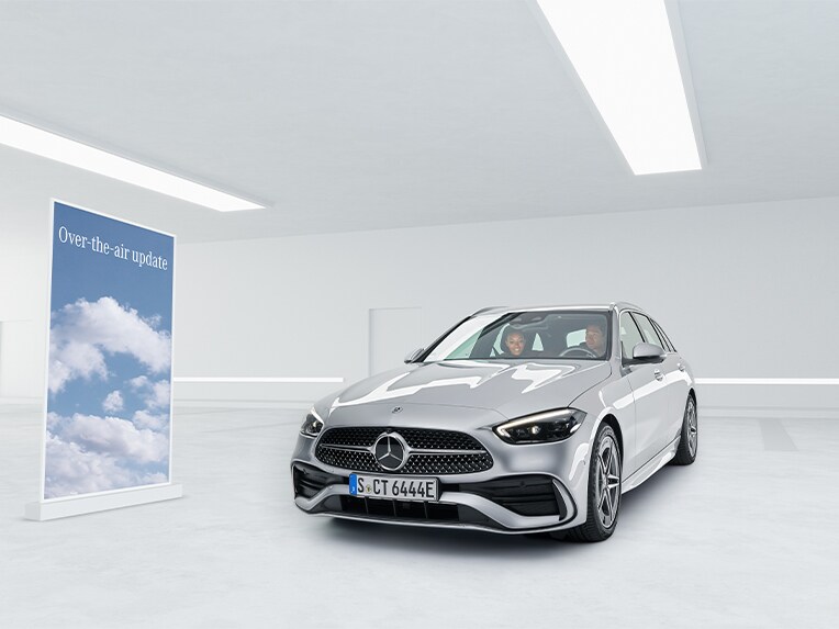 Die Software-Updates für die verschiedenen Digitalen Extras von Mercedes-Benz.