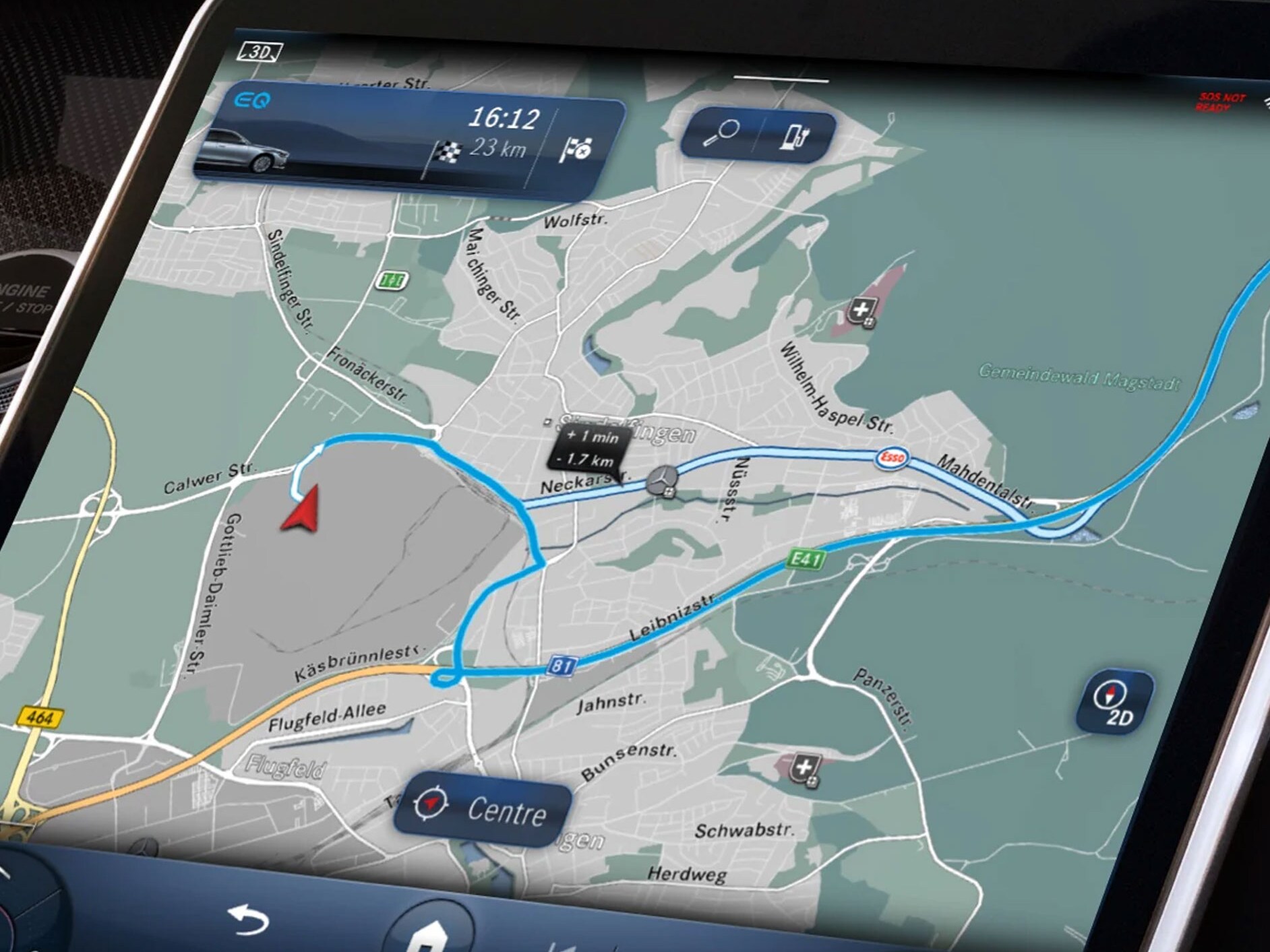 Ein Beispielbild für das Merkmal Online-Routing.