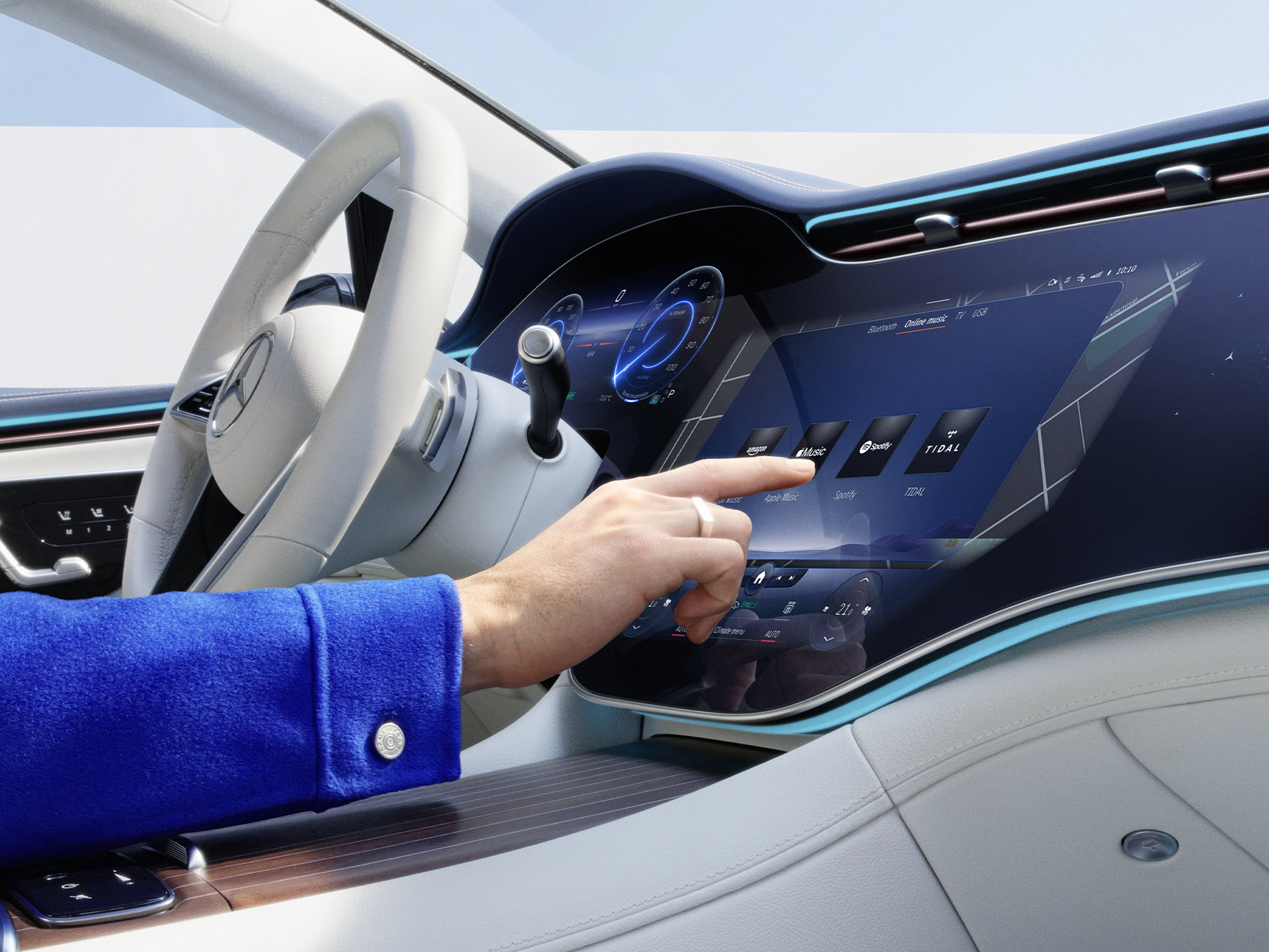 Services connectés | Confort et contrôle | Mercedes-Benz Les services connectés de Mercedes-Benz.