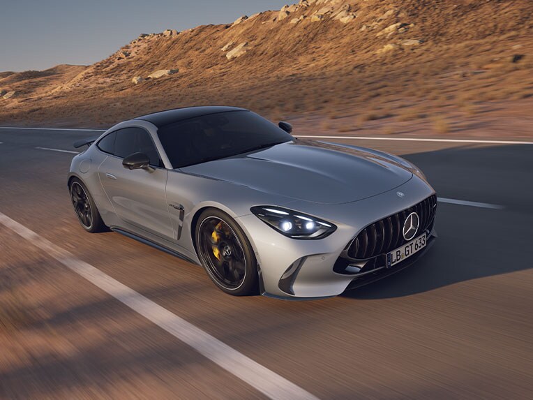 Finanzierung des neuen Mercedes-AMG GT Coupés.