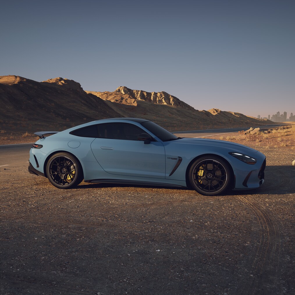 MANUFAKTUR Optionsangebot des GT Coupés von Mercedes-AMG.