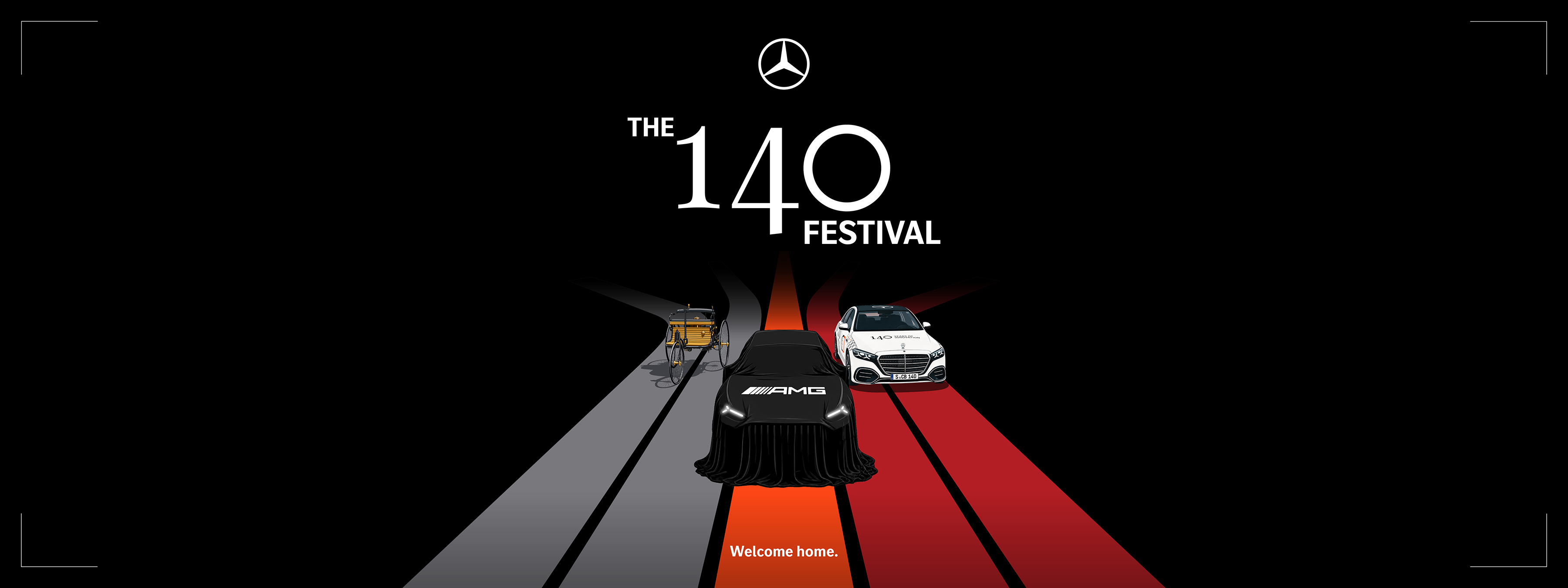 Il nuovissimo SUV Mercedes-AMG GT Prima mondiale del nuovissimo SUV Mercedes-AMG GT al 140 Festival.