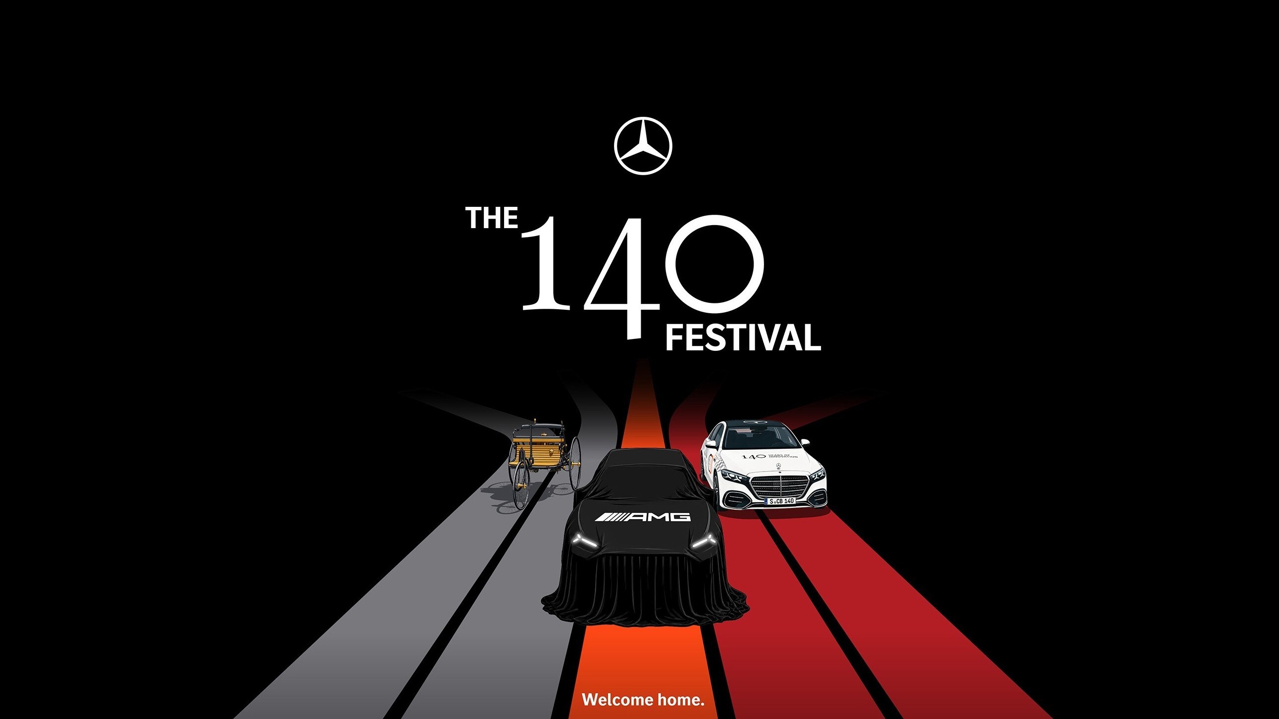 DAS 140 FESTIVAL und die Weltpremiere des neuen Mercedes-AMG GT SUV.