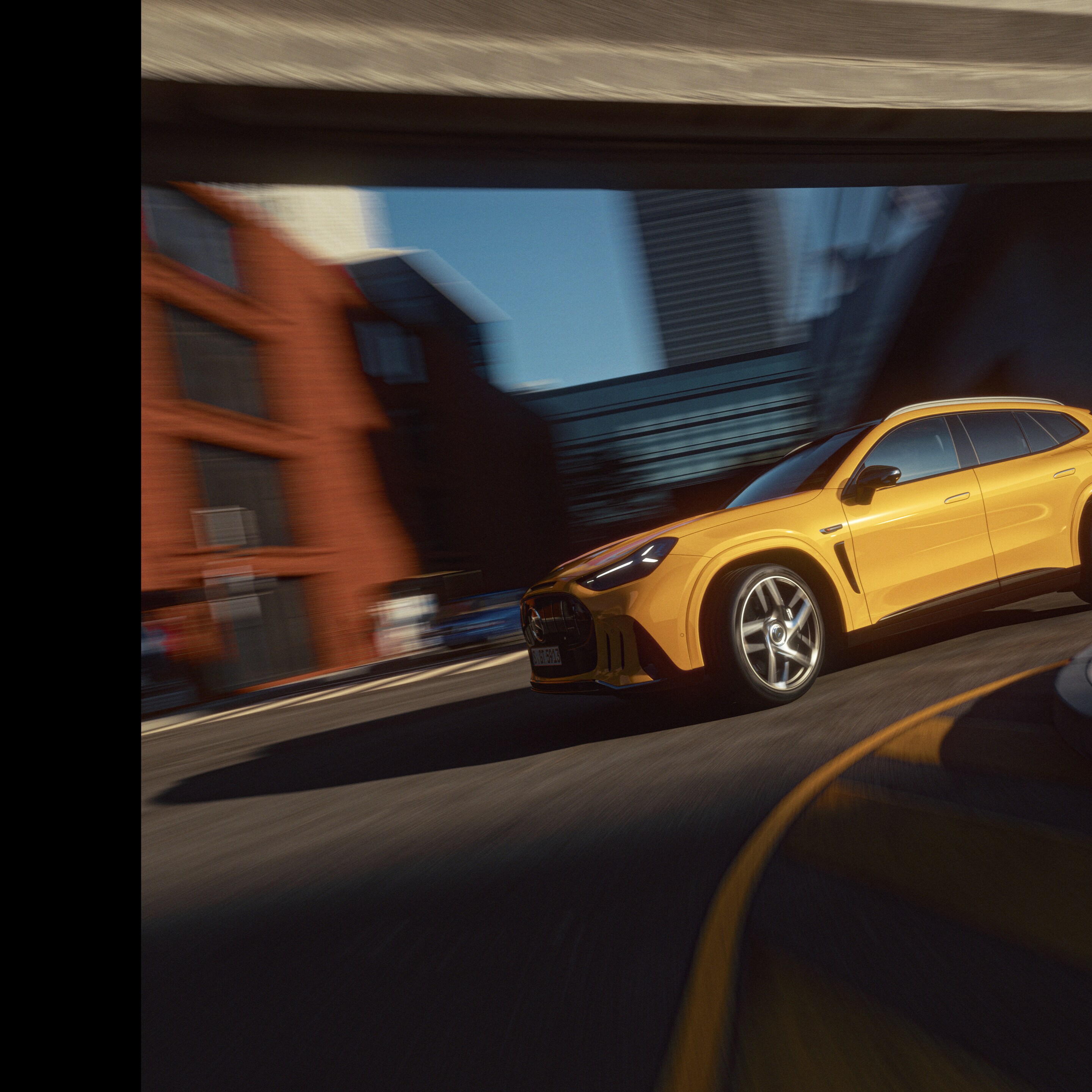Gli esterni della nuova GT SUV di Mercedes-AMG.