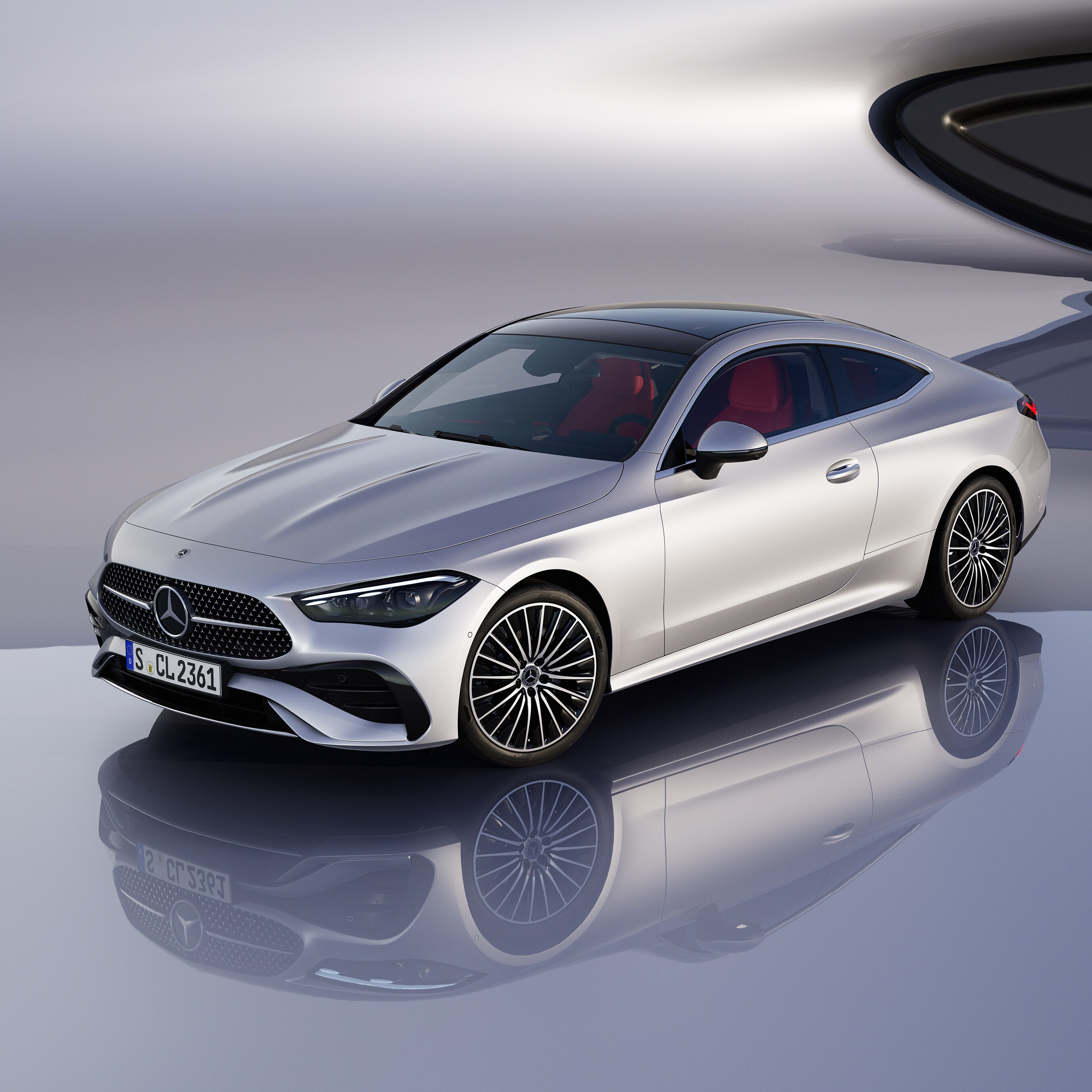 La Mercedes-Benz CLE Coupé.