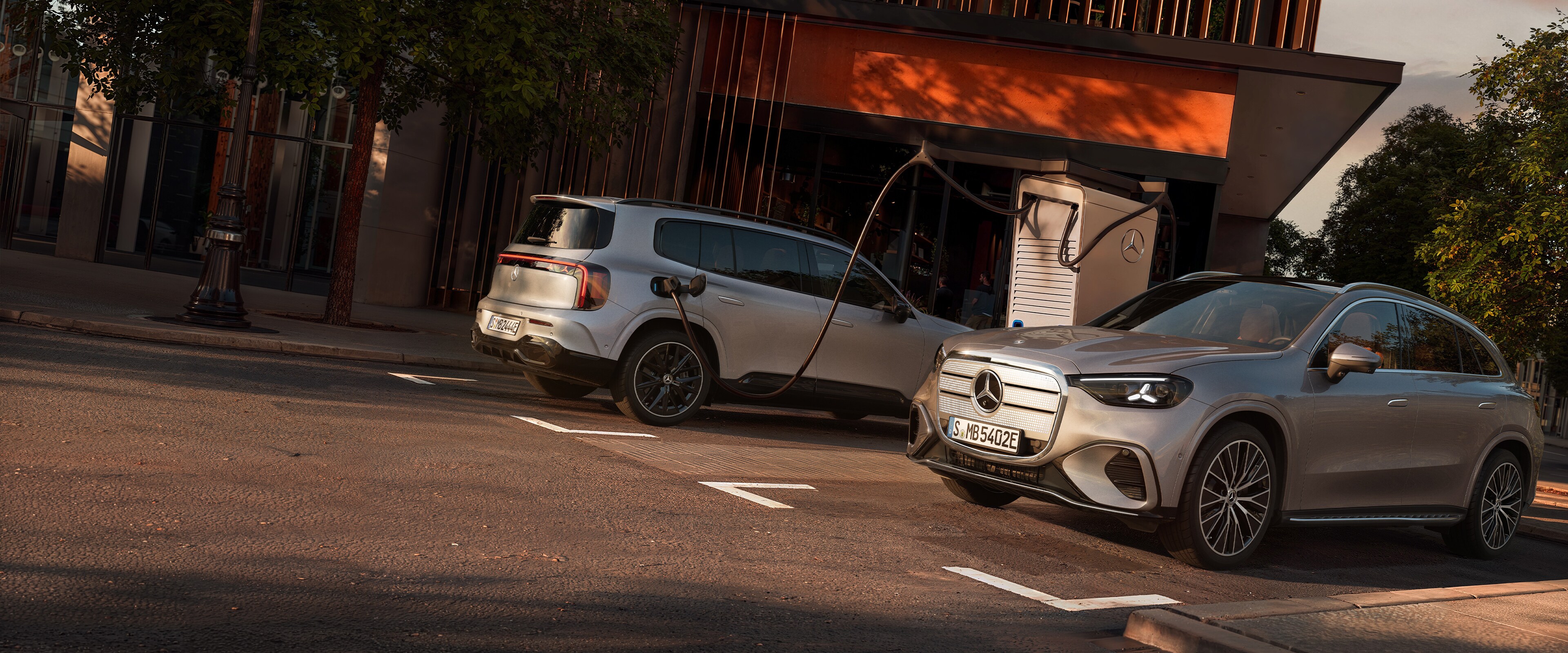Les voitures électriques de Mercedes-Benz.