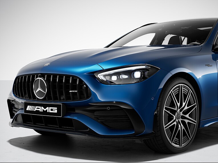 Das AMG Night-Paket II des Mercedes-AMG C-Klasse T-Modells.