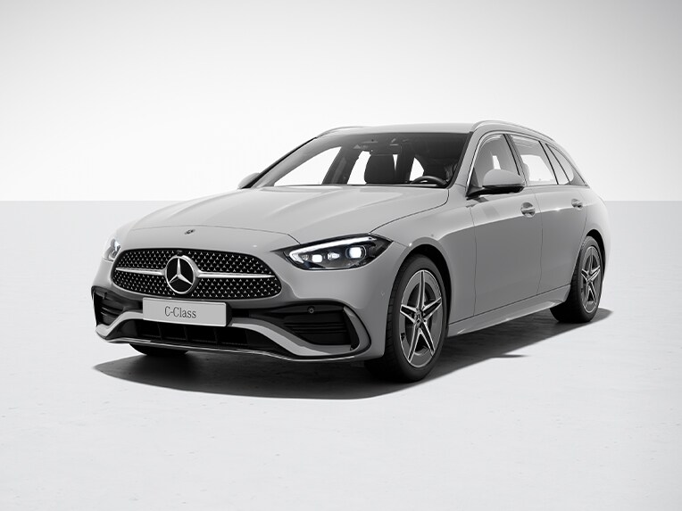Die Mercedes-Benz C-Klasse T-Modell mit Sportfahrwerk.