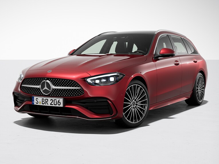 Das Mercedes-Benz C-Klasse T-Modell mit AMG Line.
