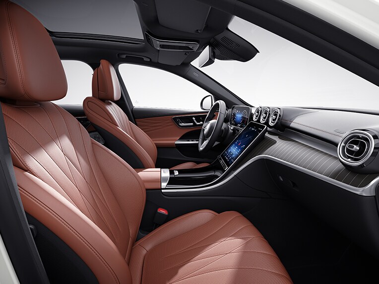 La Mercedes-Benz Classe C Break avec le design et la ligne d'équipement AVANTGARDE.