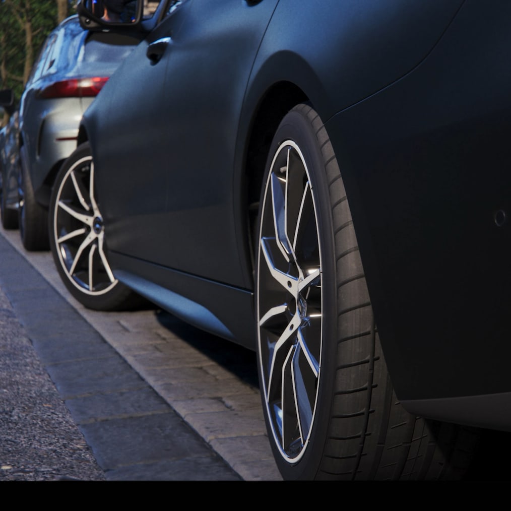 La direction de l'essieu arrière de la nouvelle Classe&nbsp;C Berline de Mercedes-Benz.