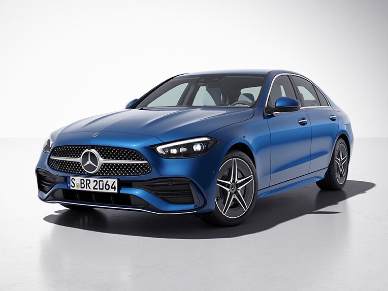 Die Mercedes-Benz C-Klasse Limousine mit AMG Line.