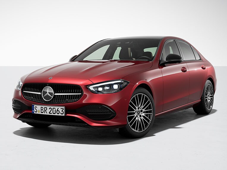 La Mercedes-Benz Classe C Berline avec la ligne d'équipement AVANTGARDE.