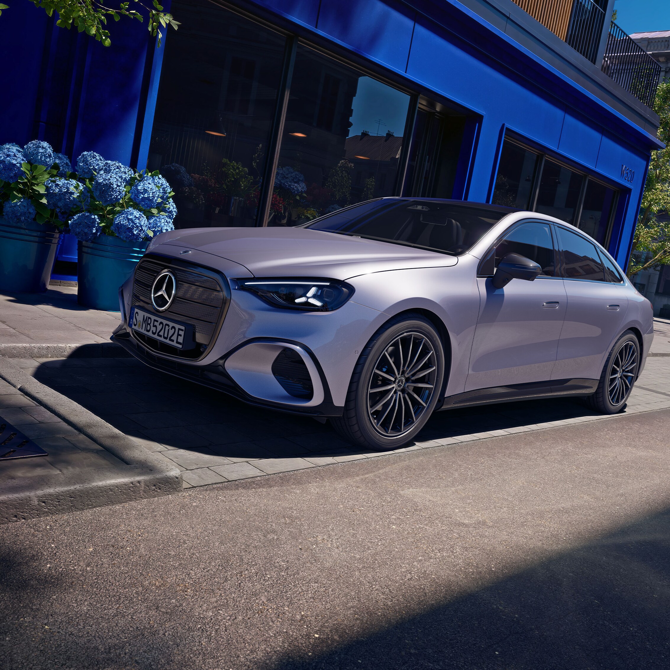 Das Exterieur der neuen C-Klasse von Mercedes-Benz.