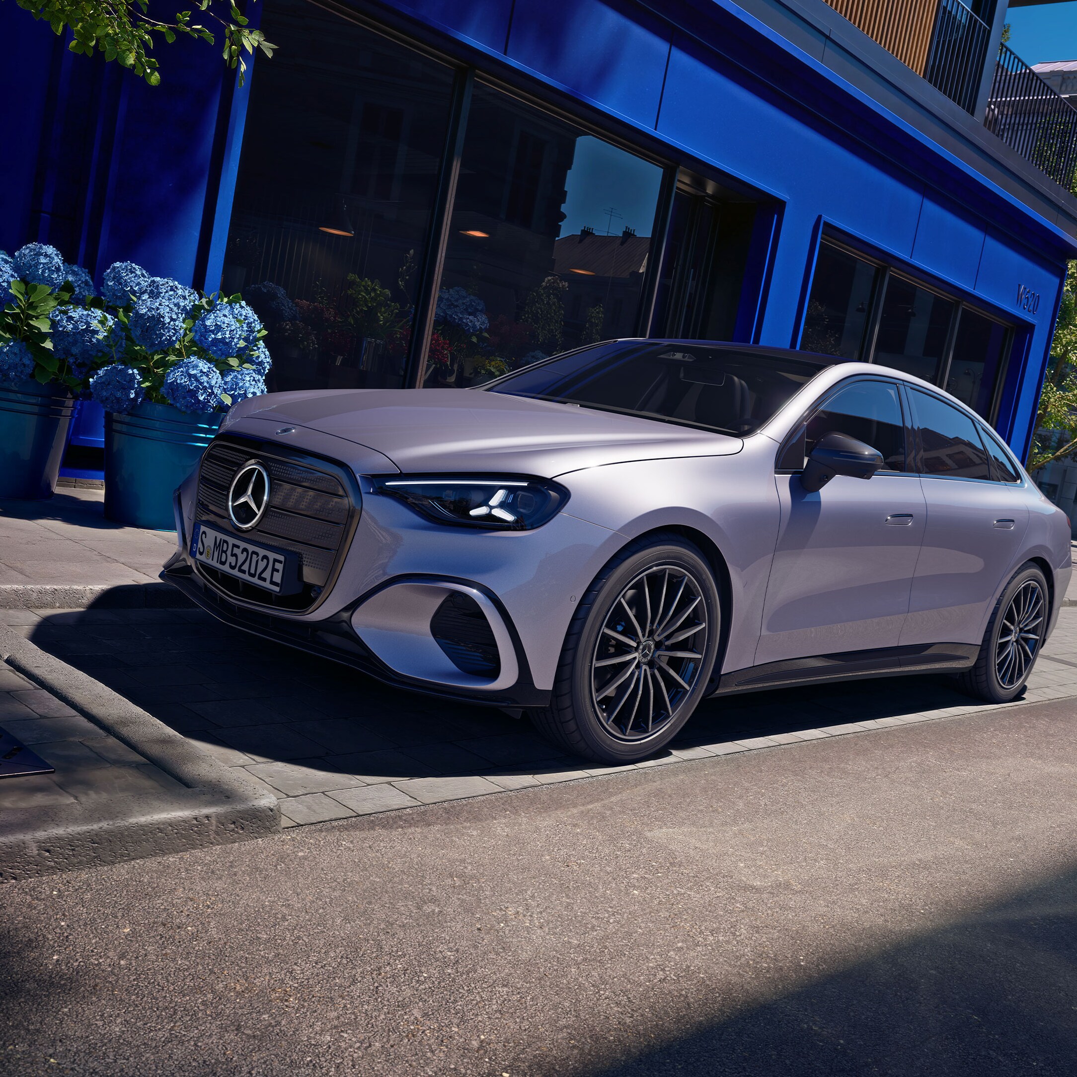 L’esterno della nuova Classe C di Mercedes-Benz.