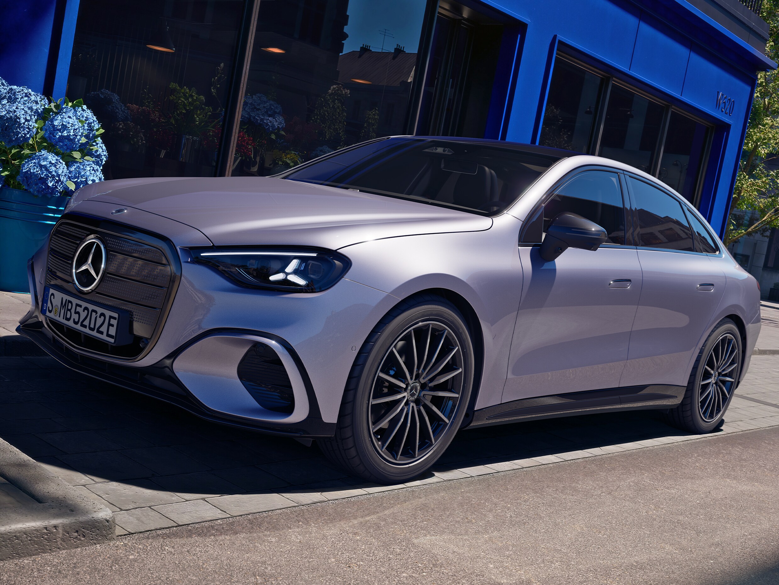 Mercedes-Benz Classe C vista laterale