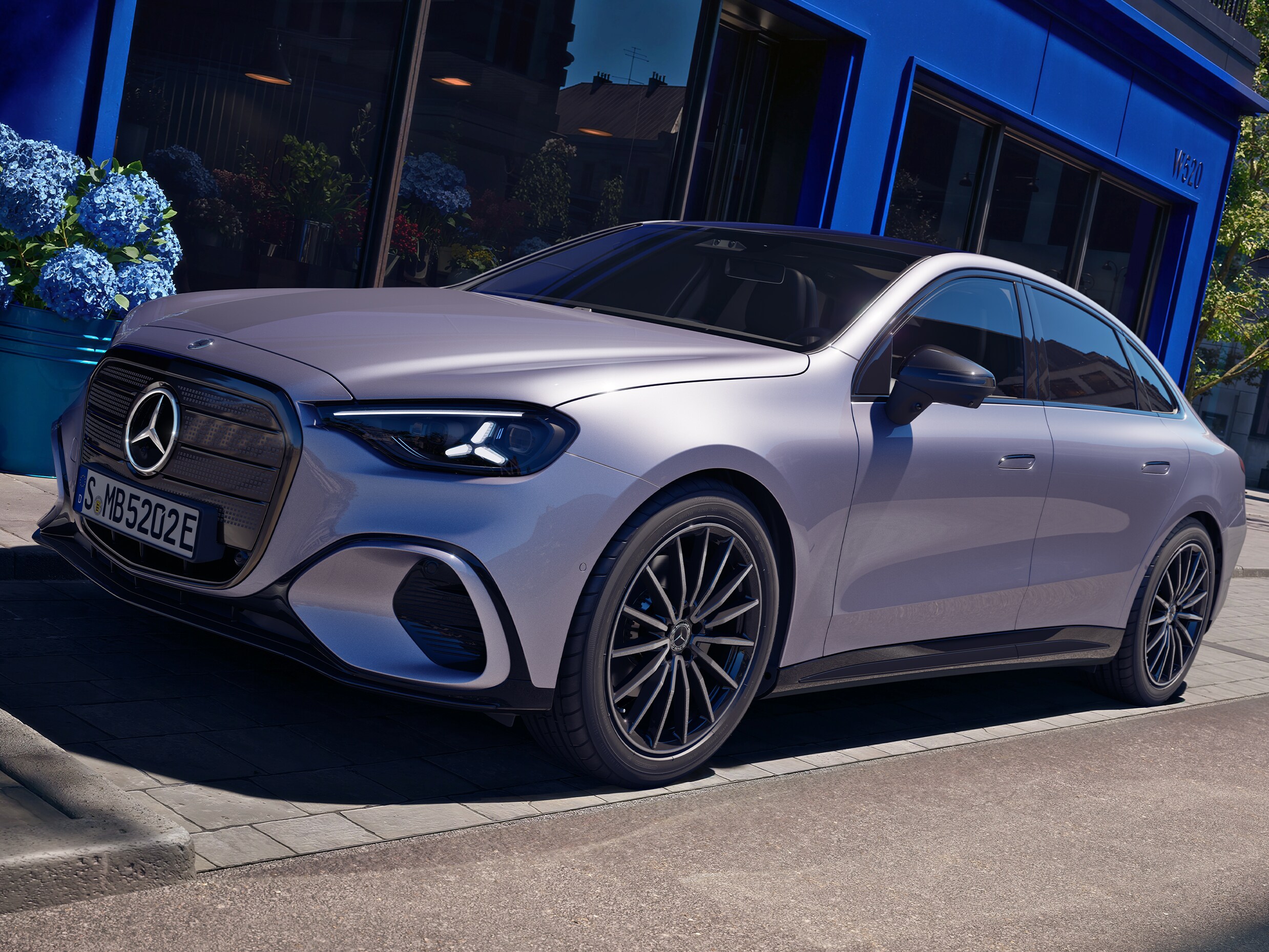 Mercedes-Benz C-Klasse in der Seitenansicht