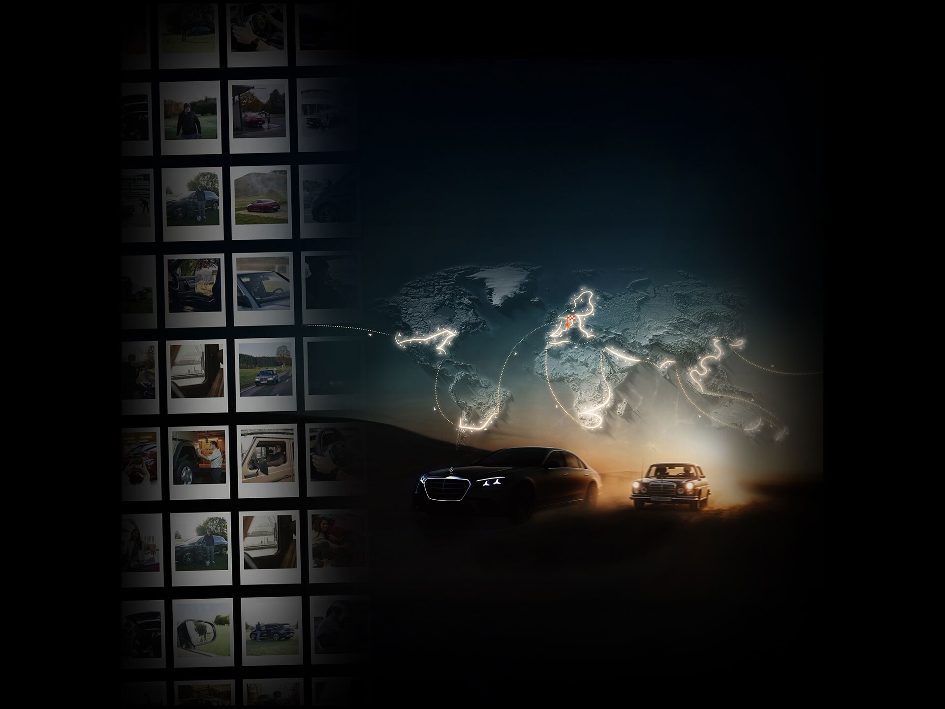 Mercedes-Benz Community. Seguite il viaggio della nuova Mercedes-Benz Classe S verso 140 luoghi in tutto il mondo.