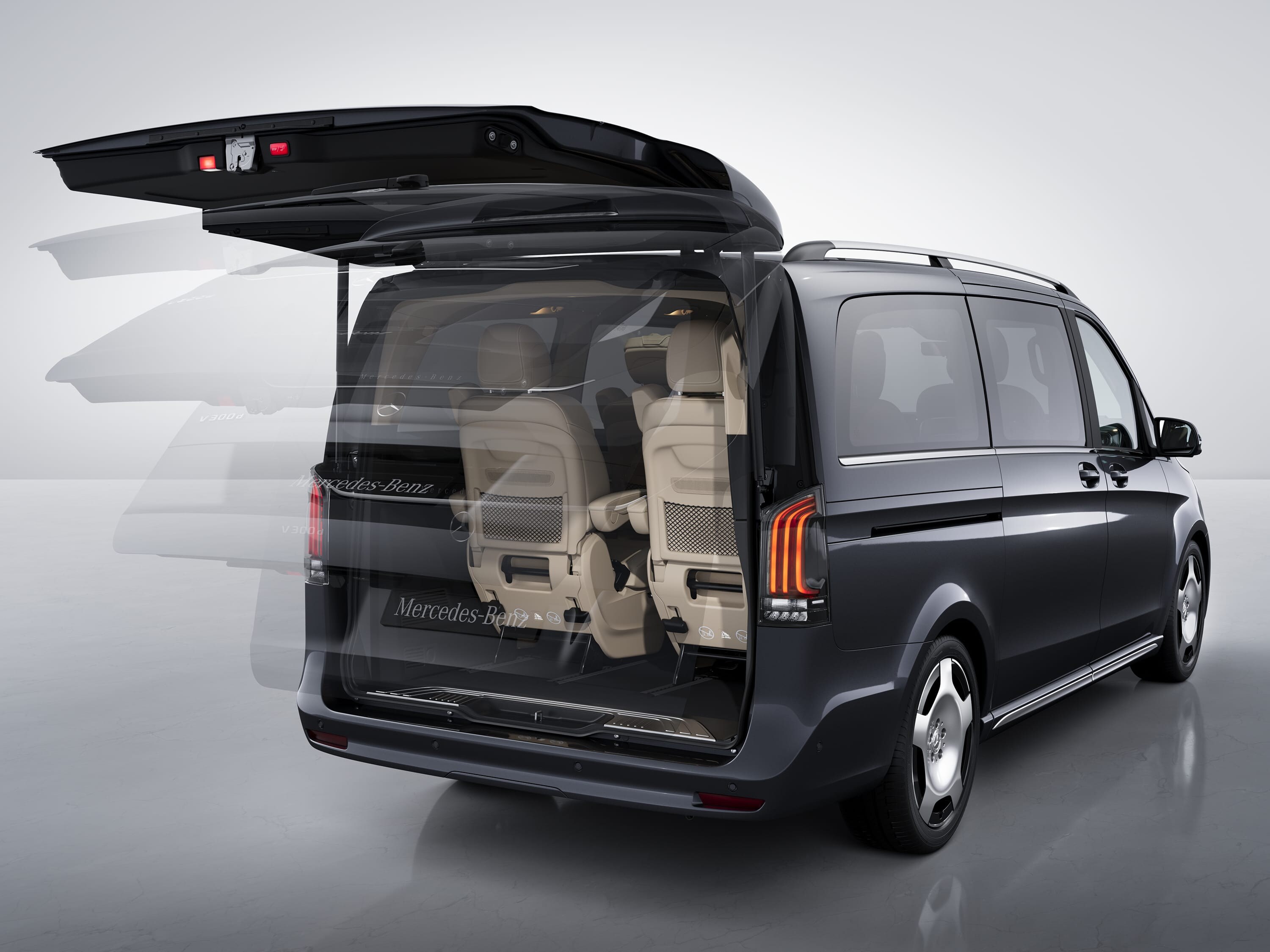 Hayon arrière Mercedes-Benz Marco Polo avec Pack EASY-PACK.
