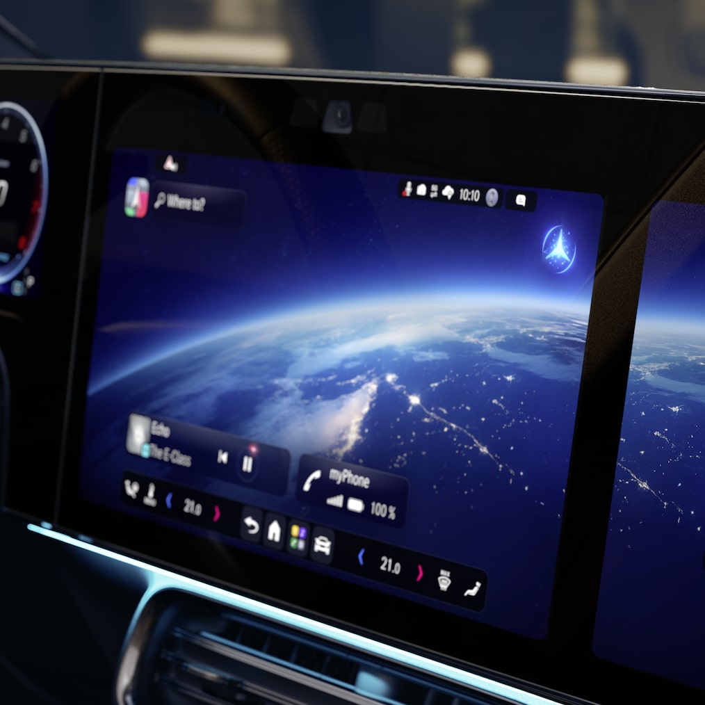 Vue sur le Zero Layer de l'écran central avec MVA dans le coin du CLA C178.