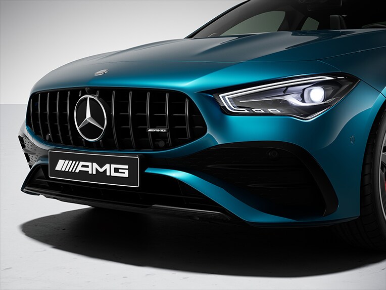 Der CLA 35 4MATIC von Mercedes-AMG mit AMG Night-Paket II.
