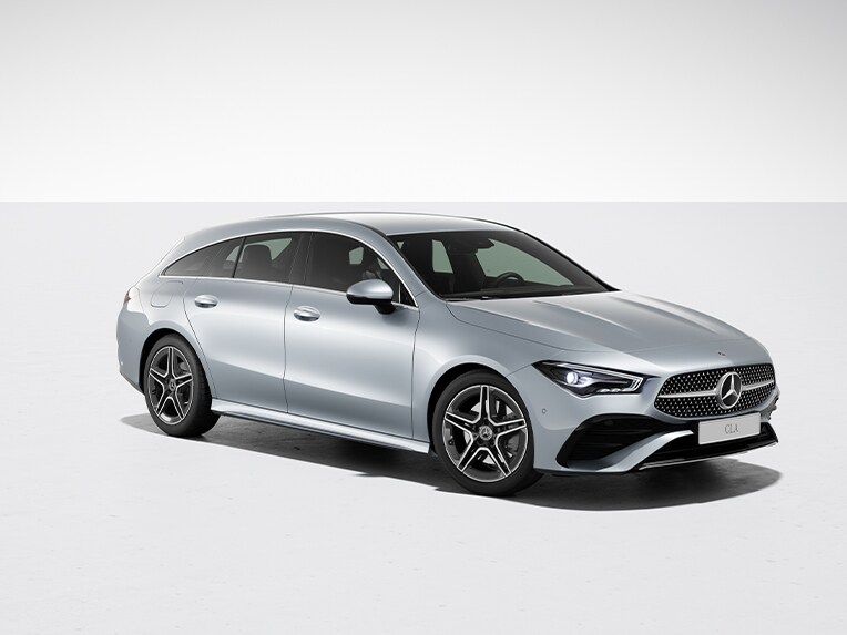 La Mercedes-Benz CLA Shooting Brake avec AMG Line.