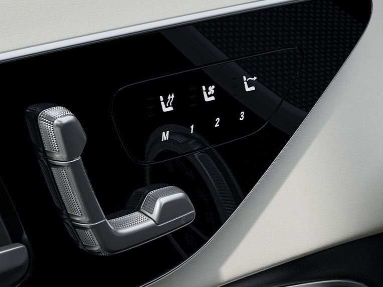 Das Memory-Paket im CLE Cabriolet von Mercedes-Benz.