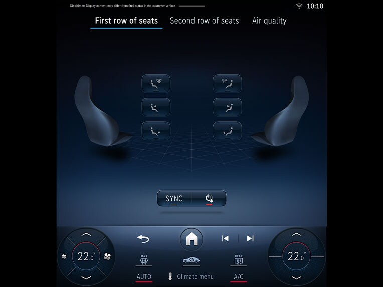 Die Klimatisierungsautomatik THERMATIC im CLE Cabriolet von Mercedes-Benz.