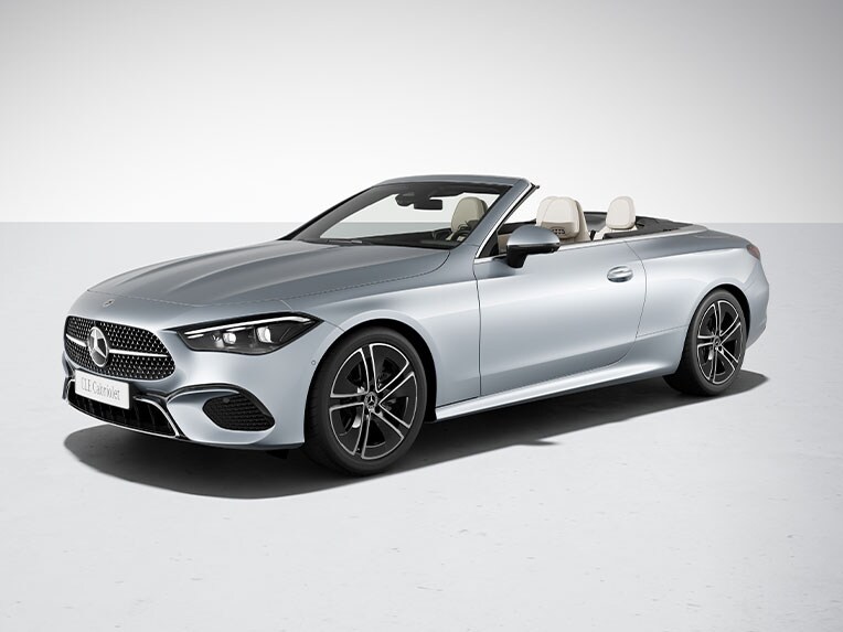 Das AVANTGARDE Exterieur des CLE Cabriolets von Mercedes-Benz.