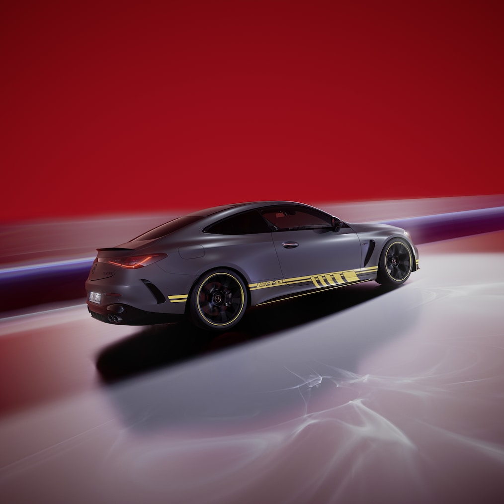 Il modello speciale AMG Limited Edition della Mercedes-AMG CLE Coupé.
