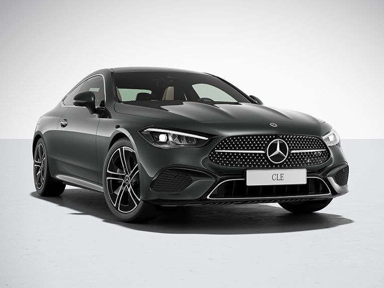 Eine Detailansicht am CLE Coupé Luxuswagen von Mercedes-Benz.
