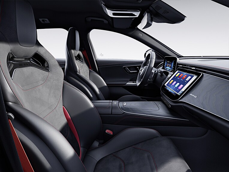 Il pacchetto di sedili AMG Performance Advanced della Mercedes-AMG Classe E Station-wagon.