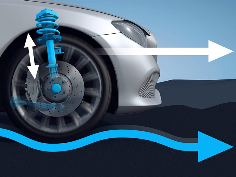 Mercedes-Benz Classe E con assetto AGILITY CONTROL.