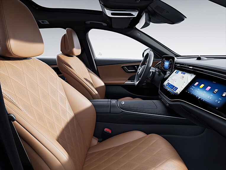 Die Multikontursitze im E-Klasse T-Modell von Mercedes-Benz.