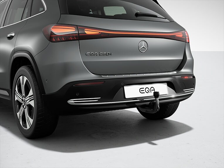 Le dispositif pour remorque doté de l'ESP® avec stabilisation de la remorque dans l'EQA de Mercedes-Benz.