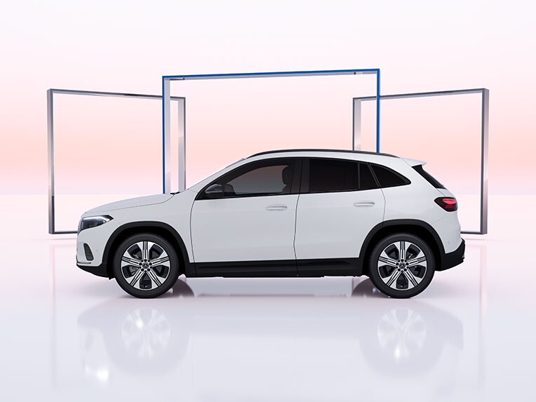 Der EQA von Mercedes-Benz mit der Ausstattungslinie Electric Art.