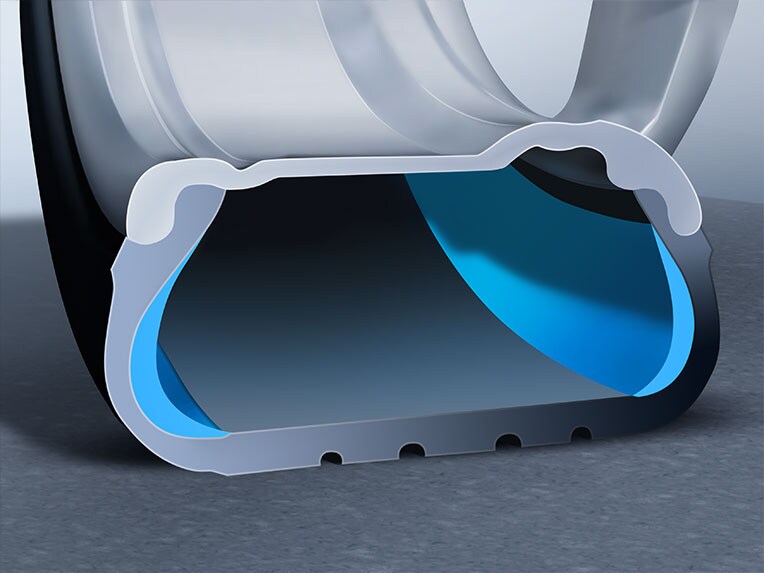 Pneumatici run flat della Mercedes-Benz EQB.
