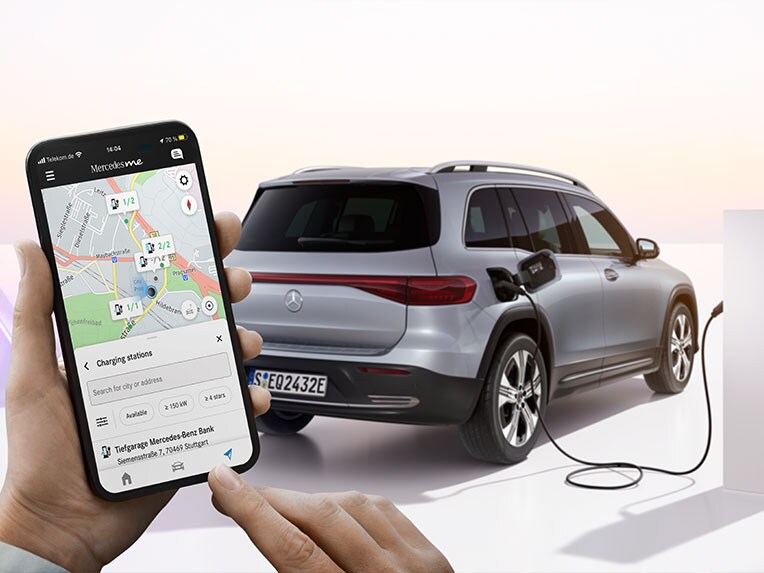 Green Charging nella Mercedes-Benz EQB.