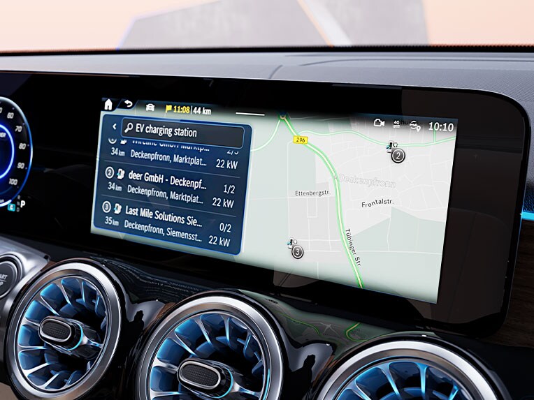 Plug & Charge nella Mercedes-Benz EQB.
