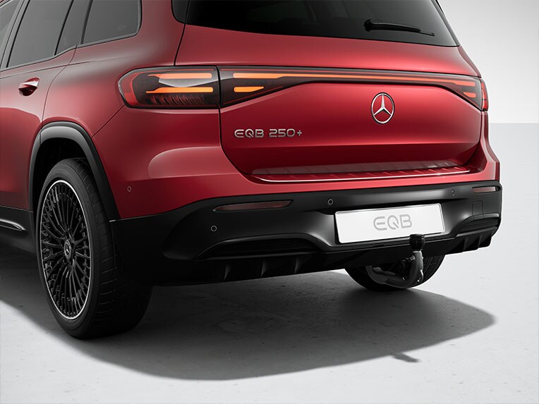 Il dispositivo di traino con stabilizzazione del rimorchio ESP® nella Mercedes-Benz EQB.