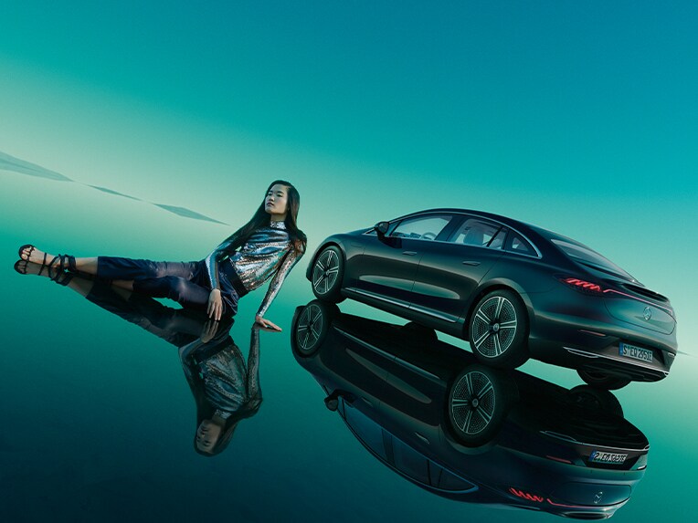 La Berline EQE de Mercedes-Benz.