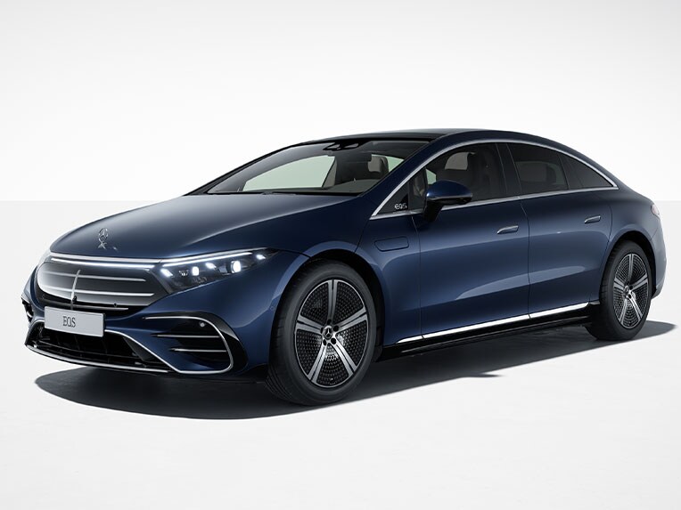 La berline EQS de Mercedes-Benz avec la ligne d'équipement Electric Art.