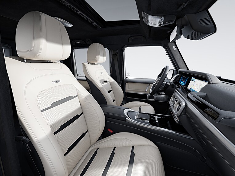 L'EXCLUSIVE Line Intérieur de la Mercedes-AMG Classe G.