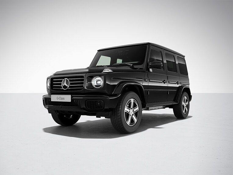 La Mercedes-Benz Classe G avec l'équipement de série extérieur.