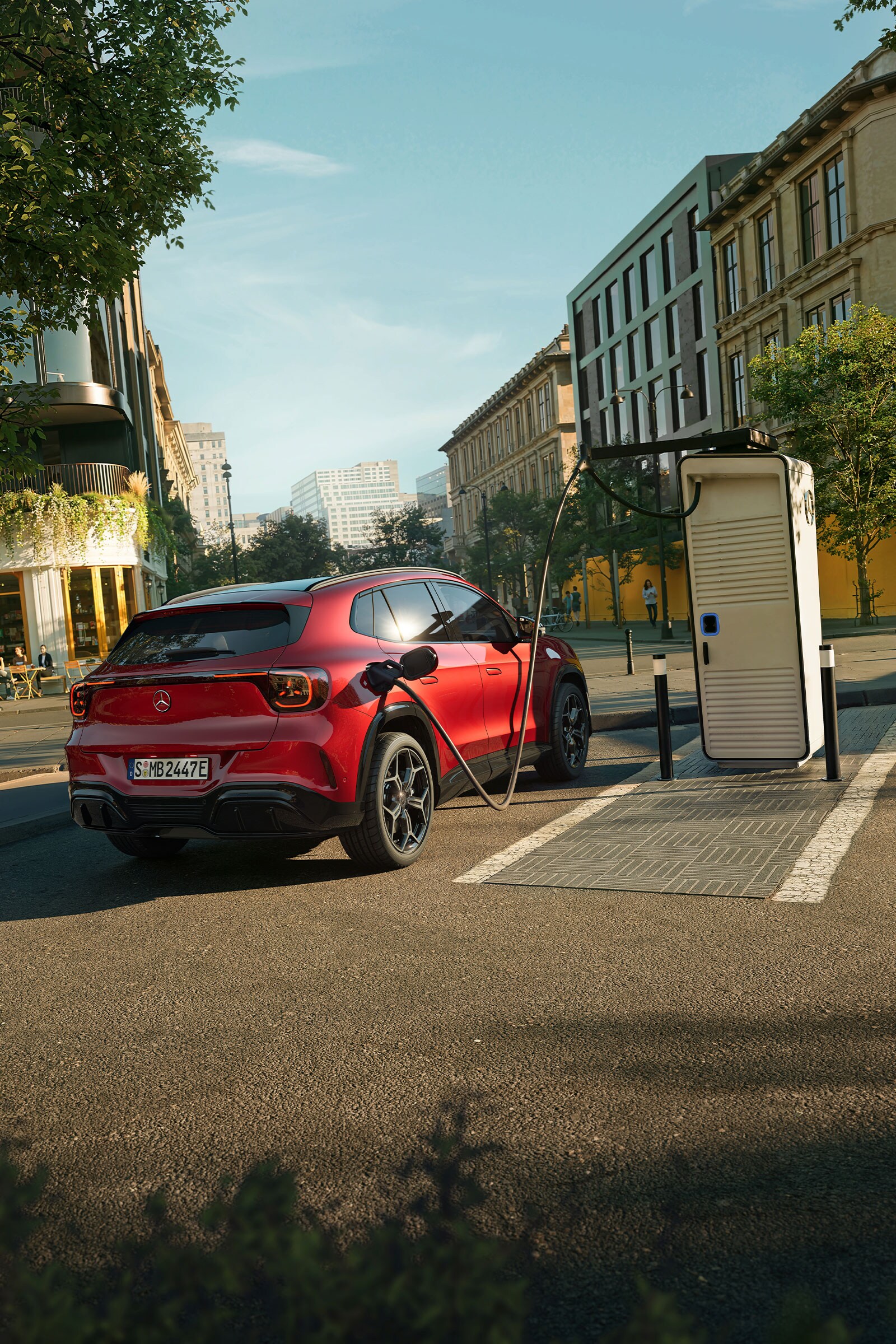 Le tout nouveau GLA électrique.