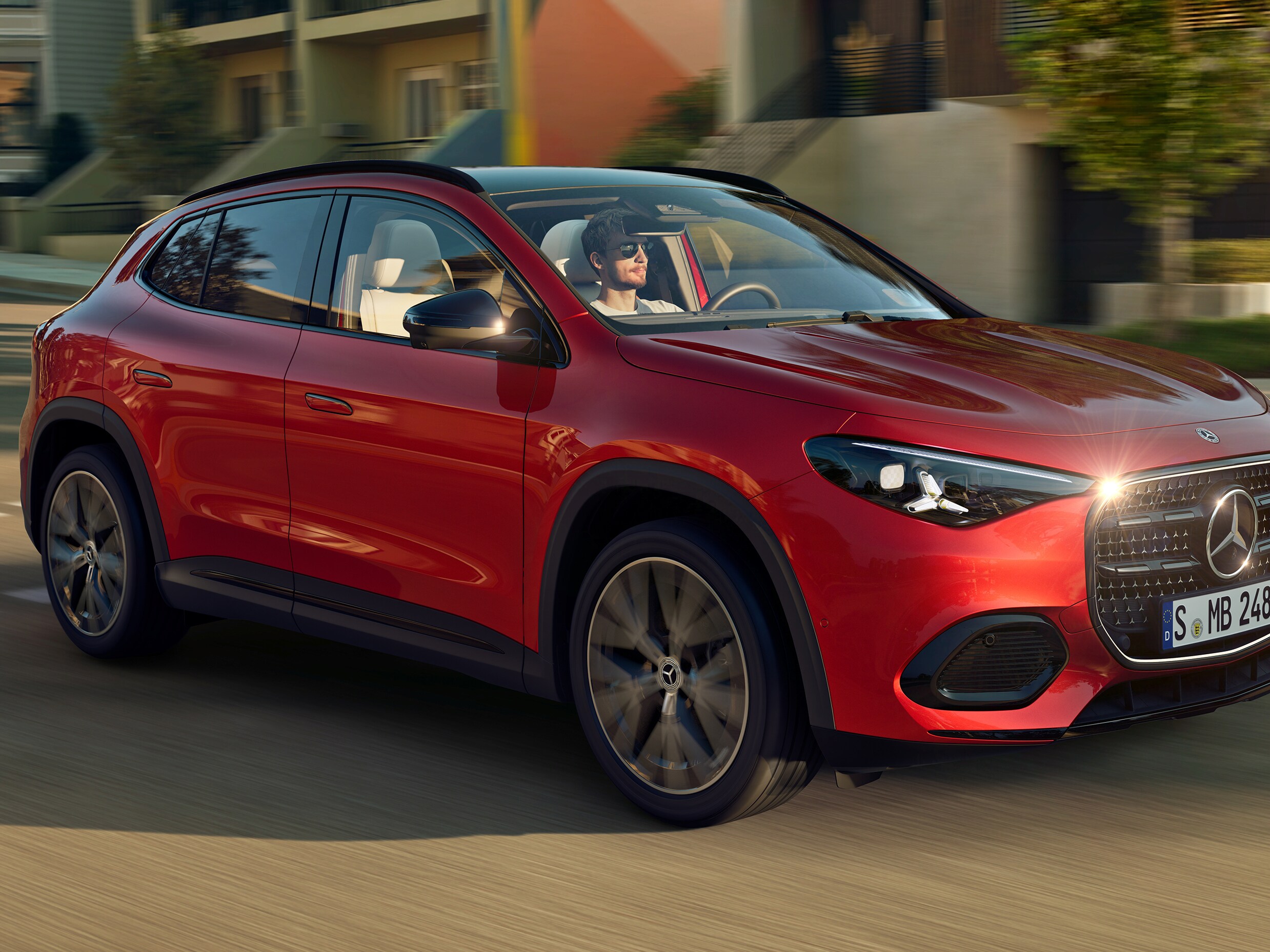 Die AMG Line Plus des brandneuen GLA von Mercedes-Benz.
