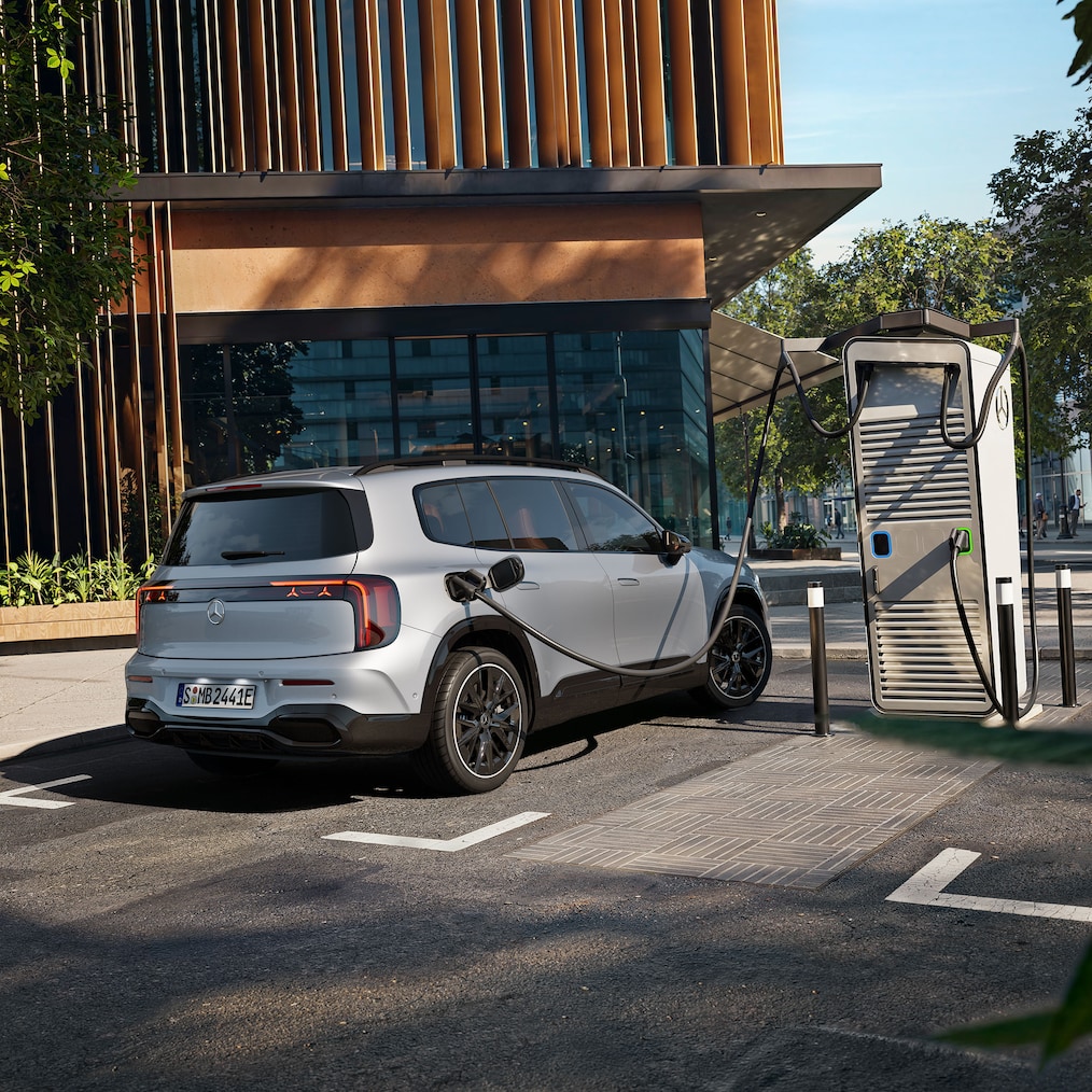 Le GLB électrique avec mode de charge rapide.