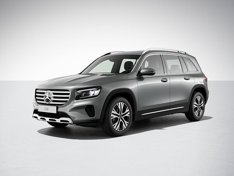 La linea di equipaggiamento Progressive per gli esterni della Mercedes-Benz GLB.