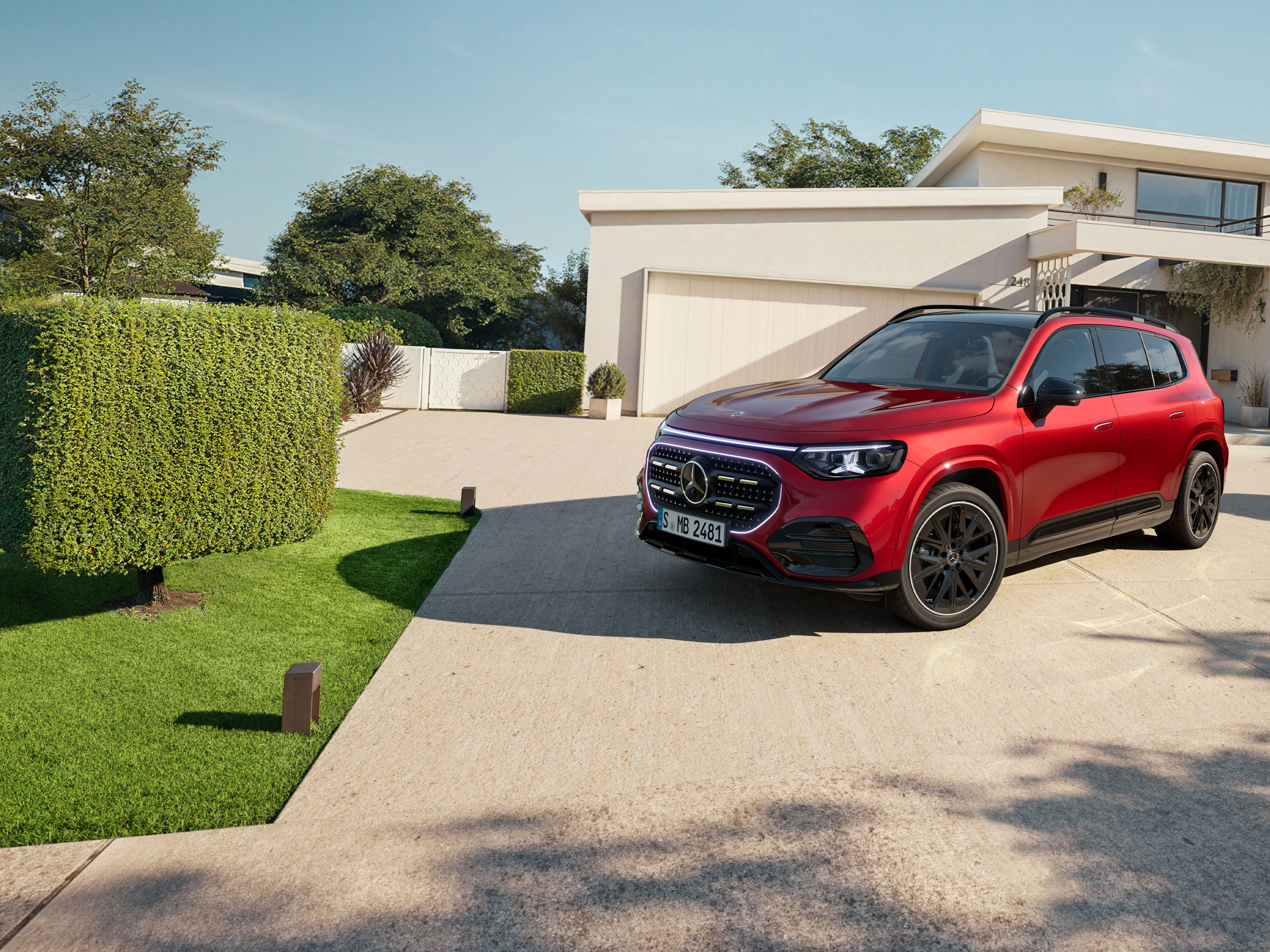 Extérieur | Le tout nouveau GLB | Mercedes-Benz L’extérieur du nouveau GLB de Mercedes-Benz.